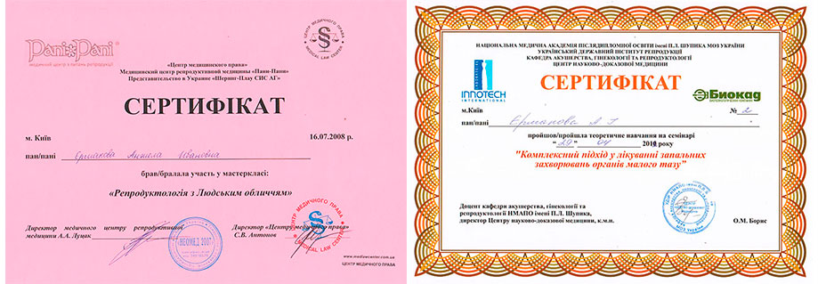 спостерігатися у гінеколога